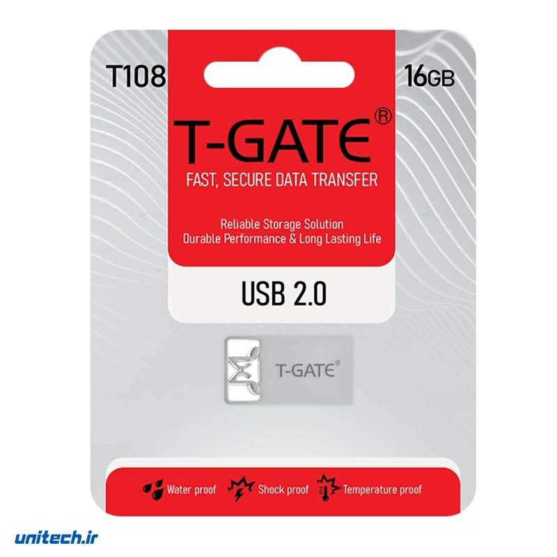 فلش مموری تی گیت مدل T108 ظرفیت 16 گیگابایت1